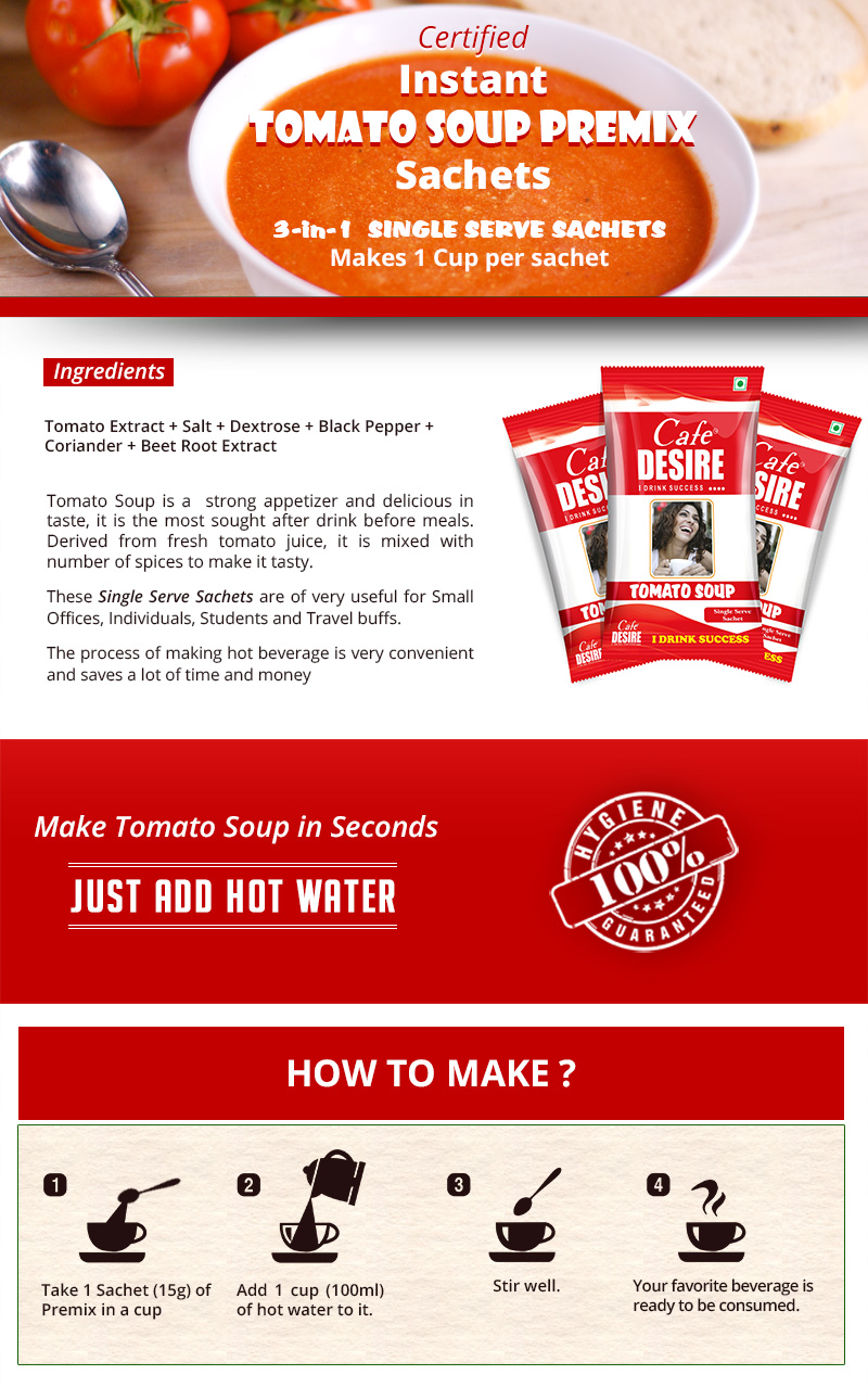 Single Serve Tamoto Soup