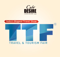 Cafe Desire sponsers India's Largest Travel & Tourism Fair - Hyderabad